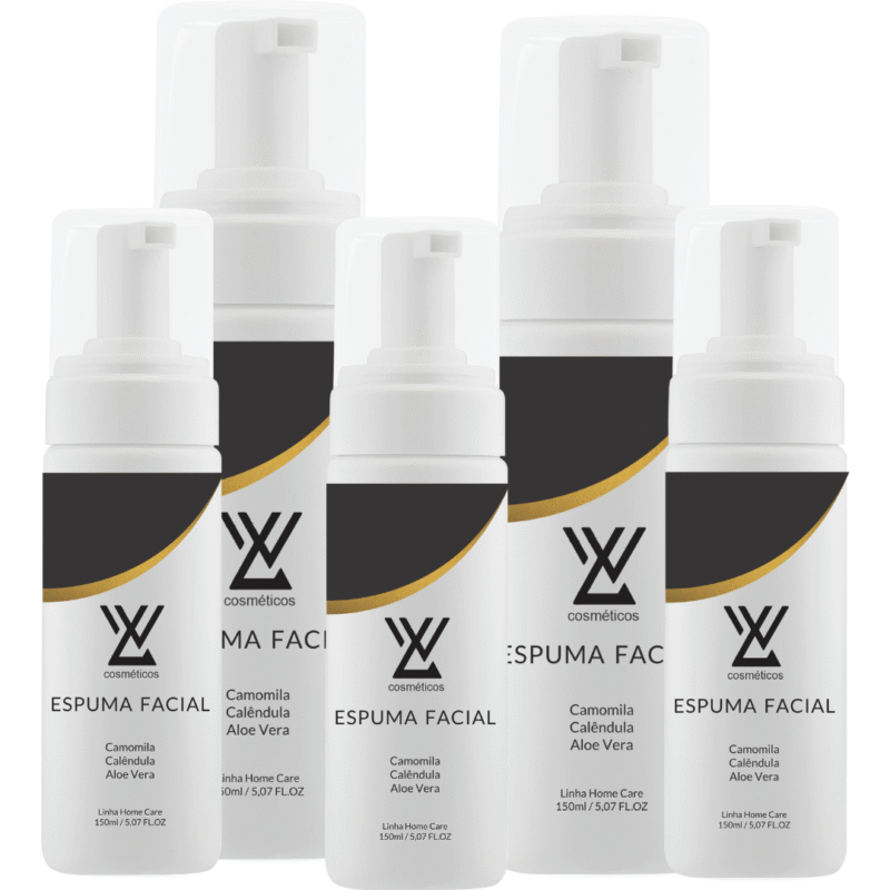 Espuma Facial - KIT 5 Unidades